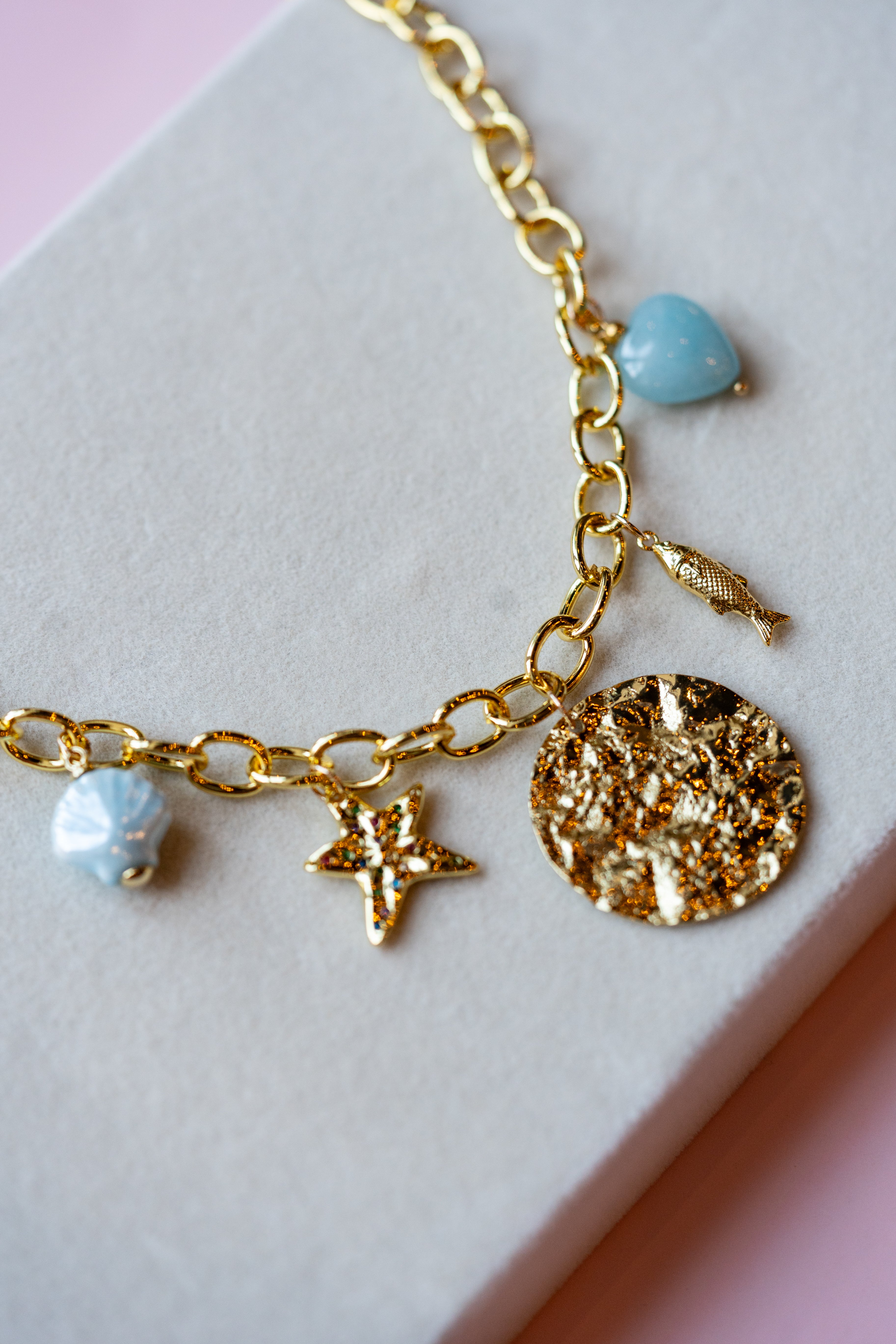 Costal Treasures Charm Necklace