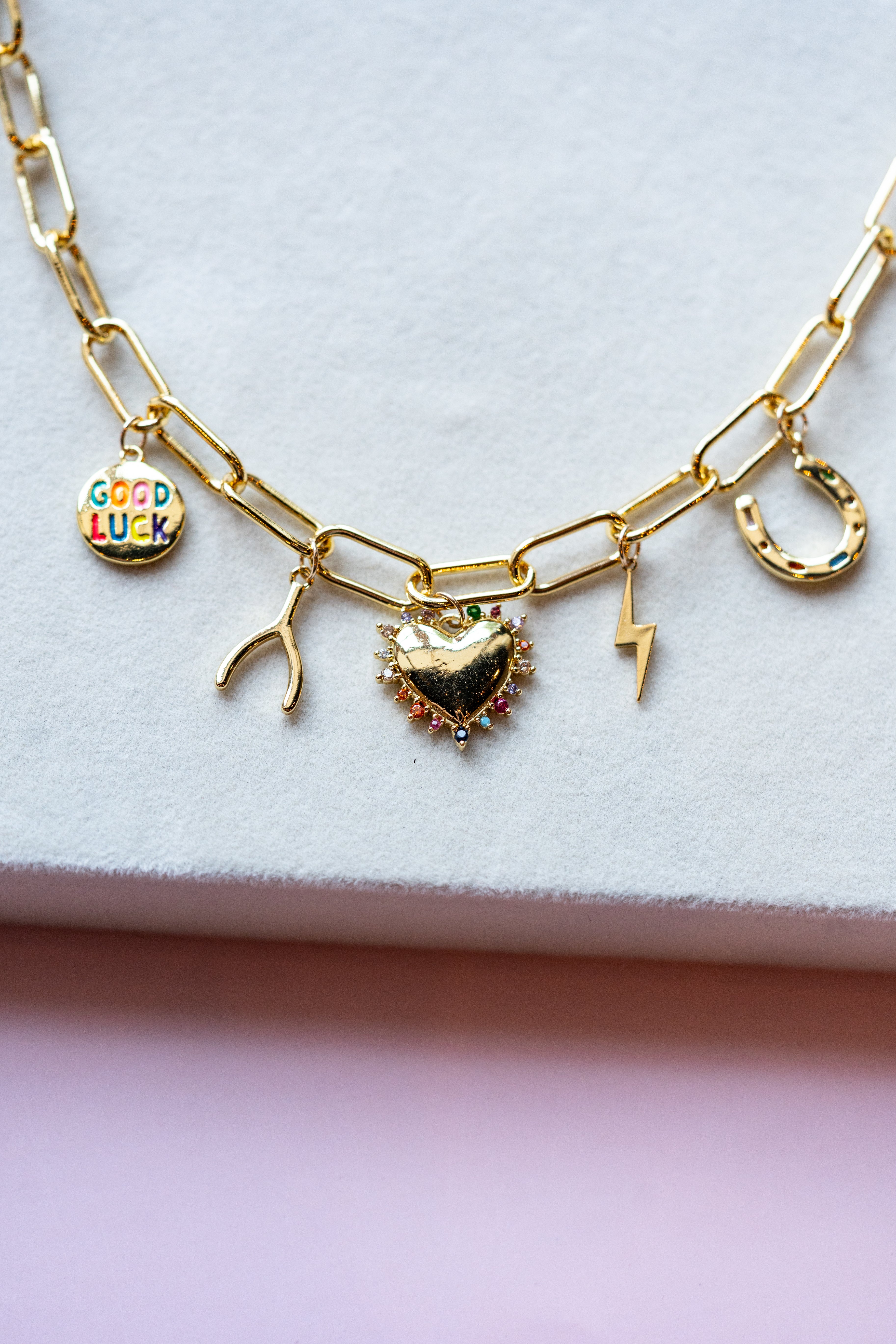 Good Luck Charm Necklace&nbsp;