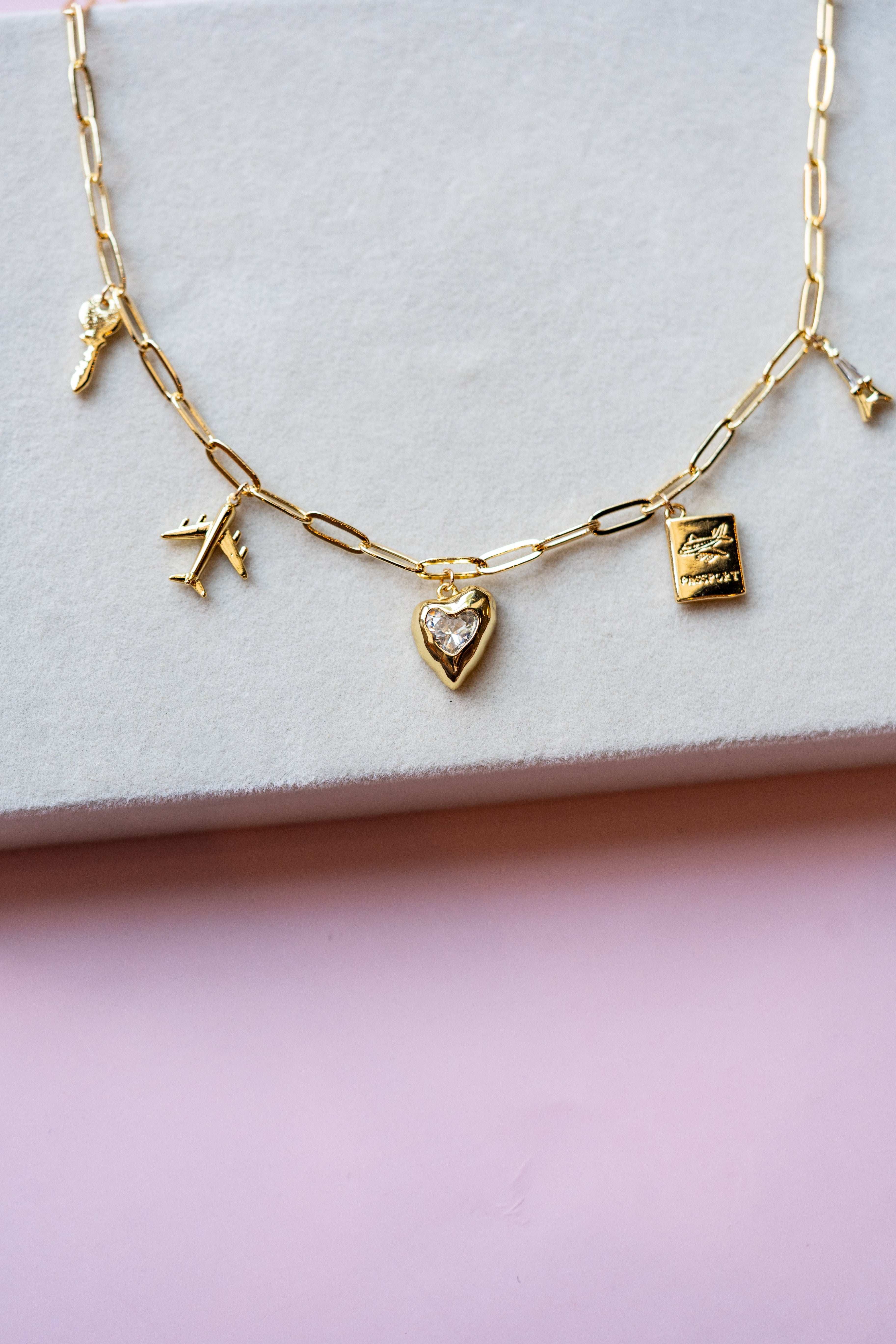 Wanderlust Charm Necklace