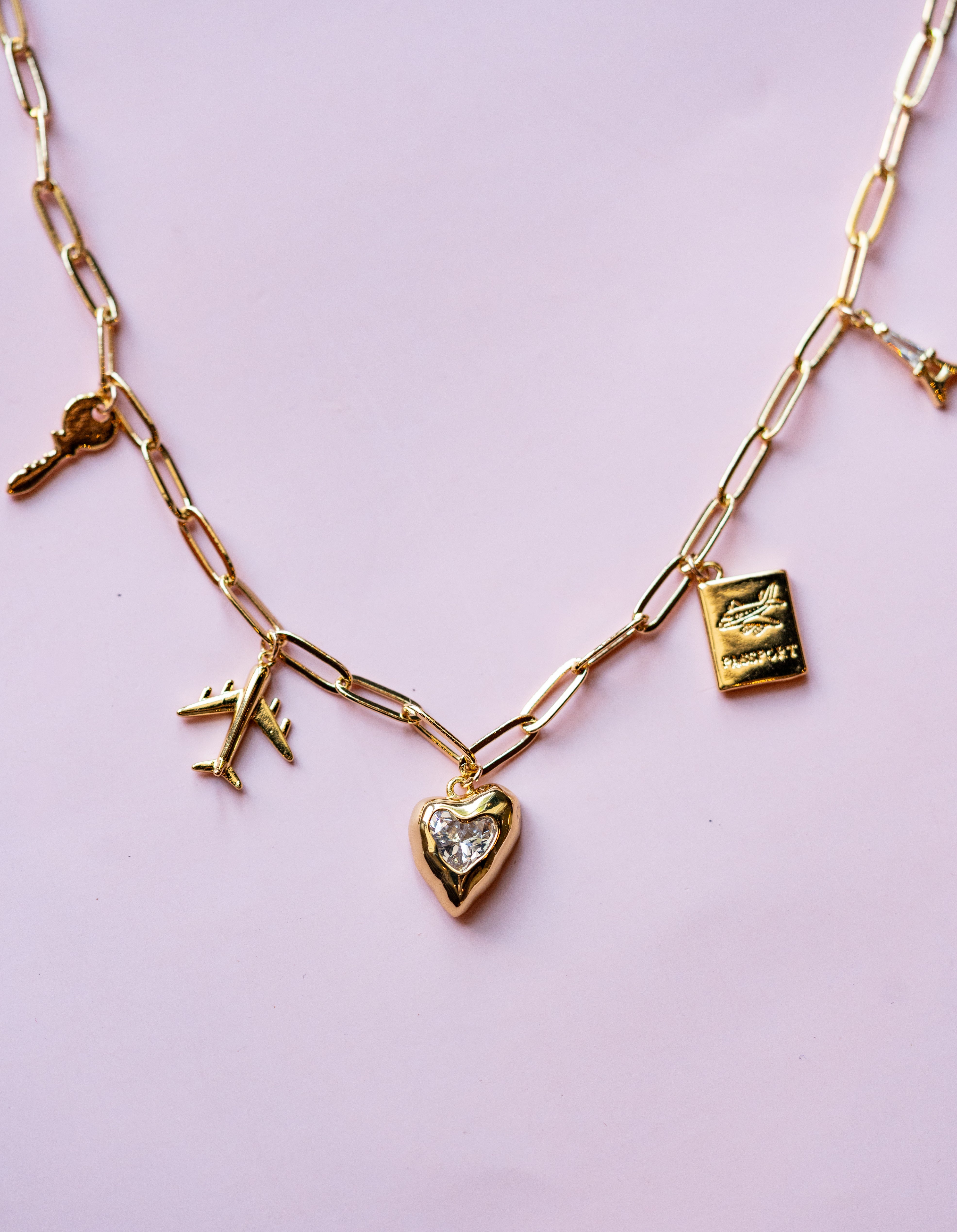 Wanderlust Charm Necklace
