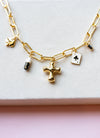 Midnight Luck Charm Necklace