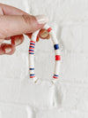 4th of July Heishi Bracelet