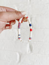 4th of July Heishi Bracelet