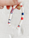 4th of July Heishi Bracelet