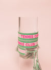 Tennis Club Embroidered Bracelet