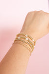Gold Star Stretchy Bracelet