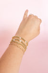 Gold Star Stretchy Bracelet