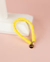 Yellow Heishi Bracelet (Customizable)