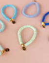Mint Blue Heishi Bracelet (Customizable)