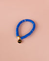Royal Blue Heishi Bracelet (Customizable)