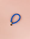 Royal Blue Heishi Bracelet (Customizable)