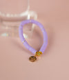 Lavender Heishi Bracelet (Customizable)