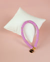 Lilac Heishi Bracelet (Customizable)