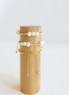 Pearl Cluster Adjustable Bracelet