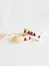 Alabama Embroidered Bracelet