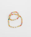 Baby Rainbow 14k Gold Initial Bracelet