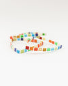 Color Block Glass Tile Bracelet