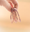 French Lavender Glass Tile Bracelet