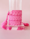 Happy Hour Embroidered Bracelet